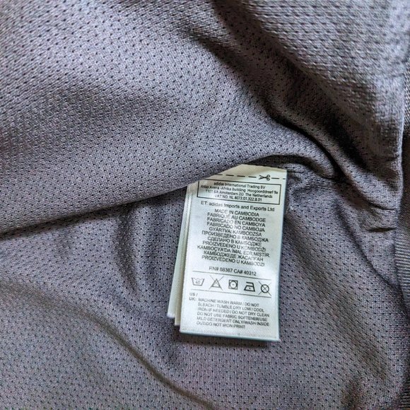 Adidas Womens Large Superstar Black & White Full Zip Trefoil Track Jacket - Picture 11 of 15